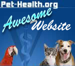 PetHealth's AWESOME
Pet Website Award